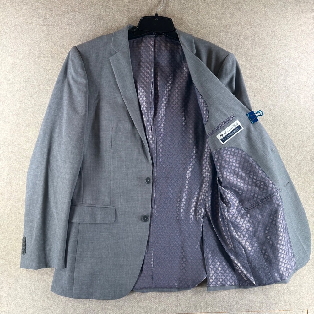 Jos. A. Bank Blazer 38R Grey Wool‎ Blend 1905 Collection Sport Coat WAXS-A2JA - Picture 3 of 12